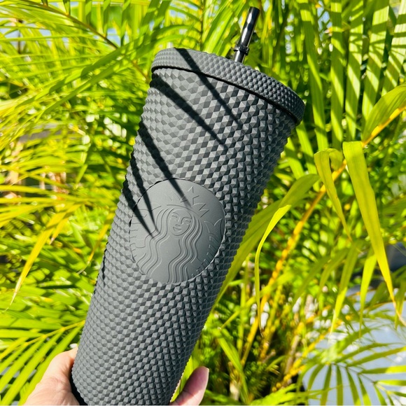 Starbucks Mexico Matte Black Studded Cup LIMITED EDITION Tumbler 24oz Venti New - Picture 1 of 11